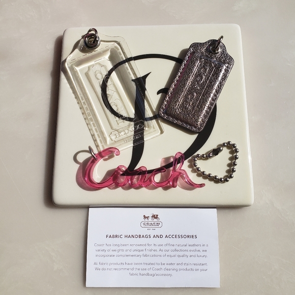 Coach Poppy Petal Print Lurex Rocker Hand Bag Crossbody Bag Strap #16308 NWT - Picture 11 of 16